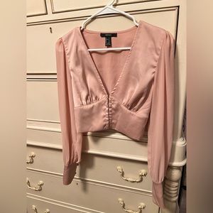 Forever 21 Blush Blouse